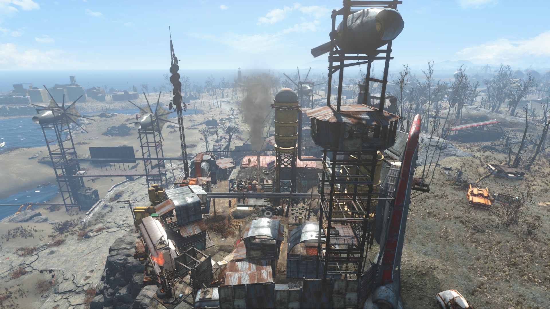 сборка fallout 4 на основе sim settlements 2 фото 60